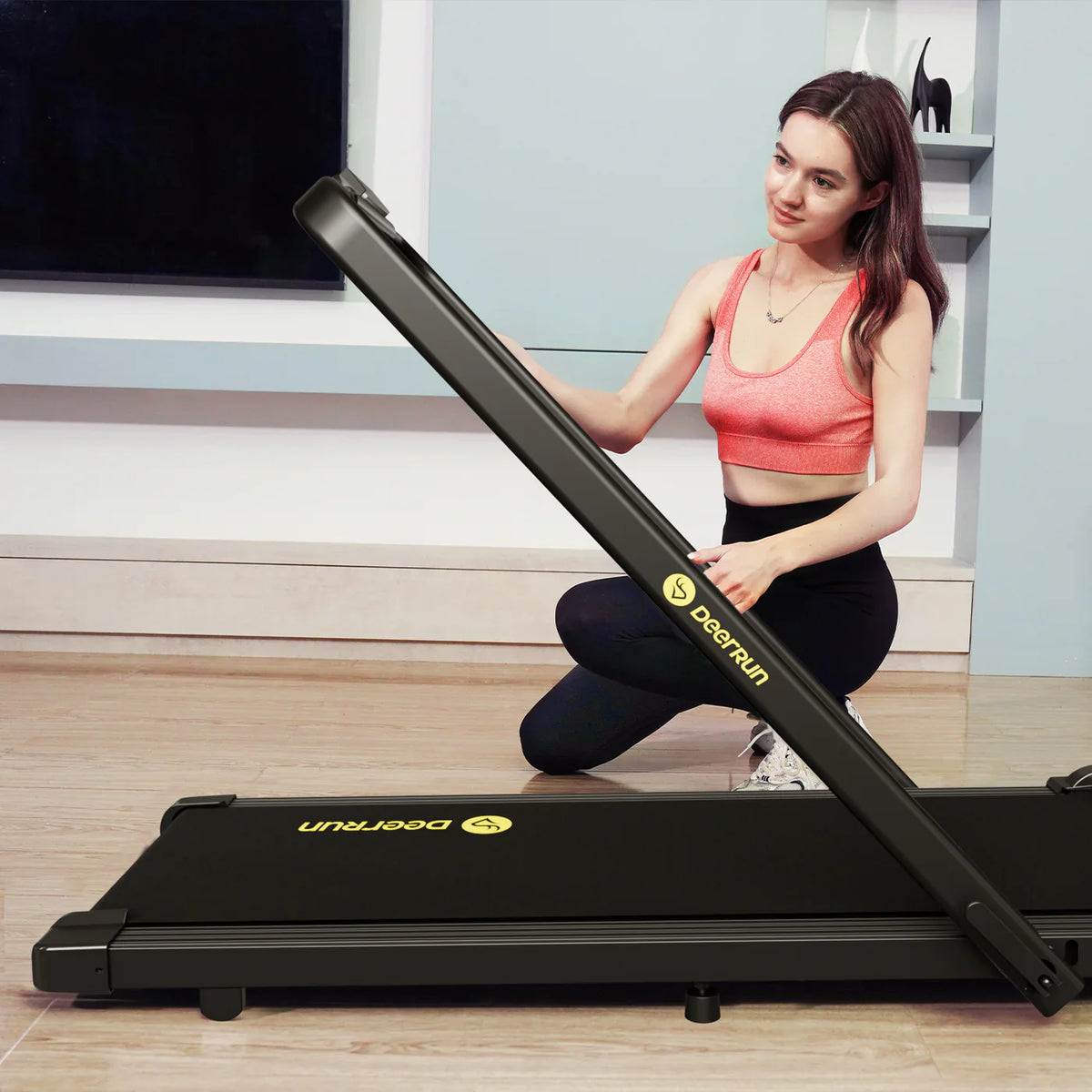 ViroActive Pro Smart 2 in 1 Folding Treadmill with Handrail- 2025 New Upgrade