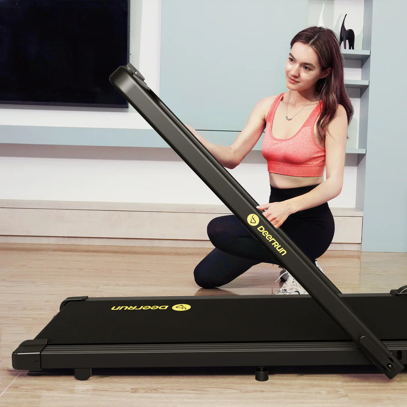 ViroActive Pro Smart 2 in 1 Folding Treadmill with Handrail- 2025 New Upgrade