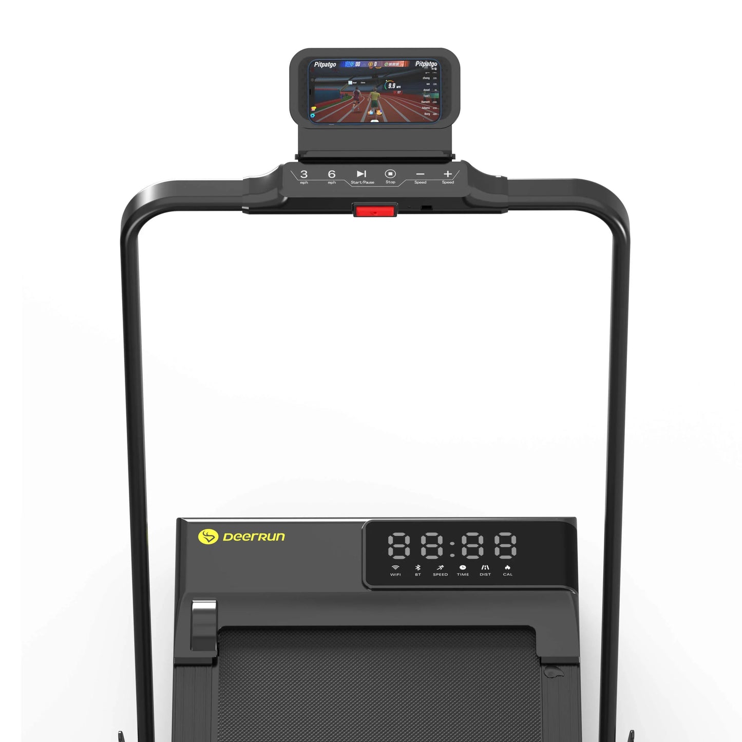 ViroActive Pro Smart 2 in 1 Folding Treadmill with Handrail- 2025 New Upgrade