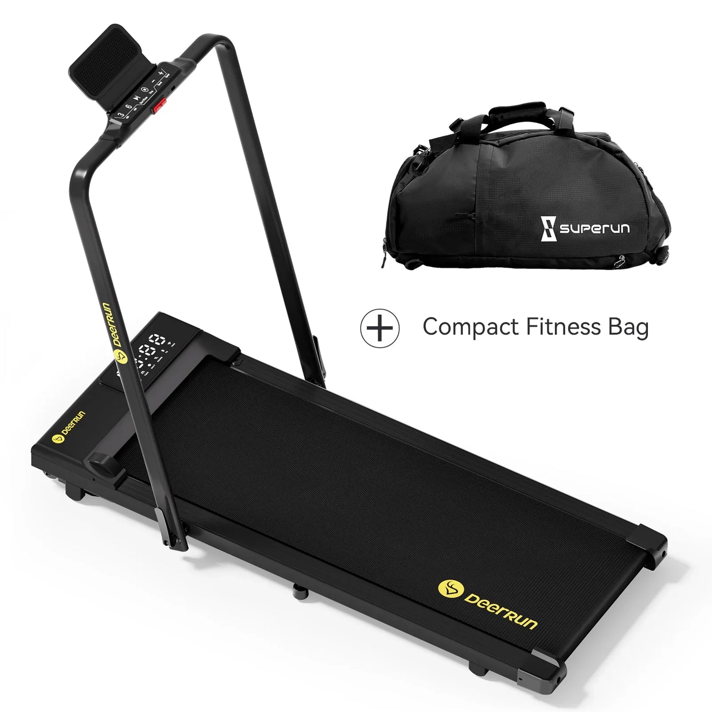 ViroActive Pro Smart 2 in 1 Folding Treadmill with Handrail- 2025 New Upgrade